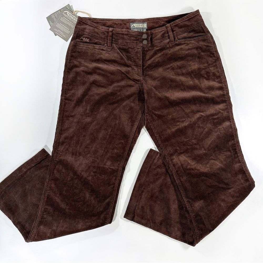 NWT Mountain Khakis Women’s Cottonwood Cord Corduroy Pant Womens Size 16 LNG